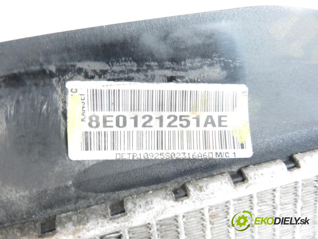 AUDI A4 (8EC, B7) SEDAN 2006 1984,00 Chłodnice wody 1984,00 chladič vody 8E0121251AE