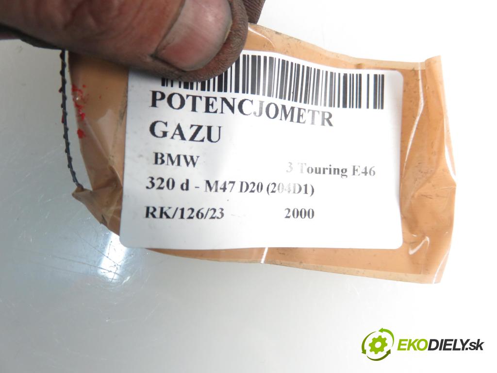 BMW 3 Touring (E46) KOMBI 2000 1951,00 Pozostałe 1951,00 Potenciometer plynového pedálu 0205001040; 2245690 (Pedále)