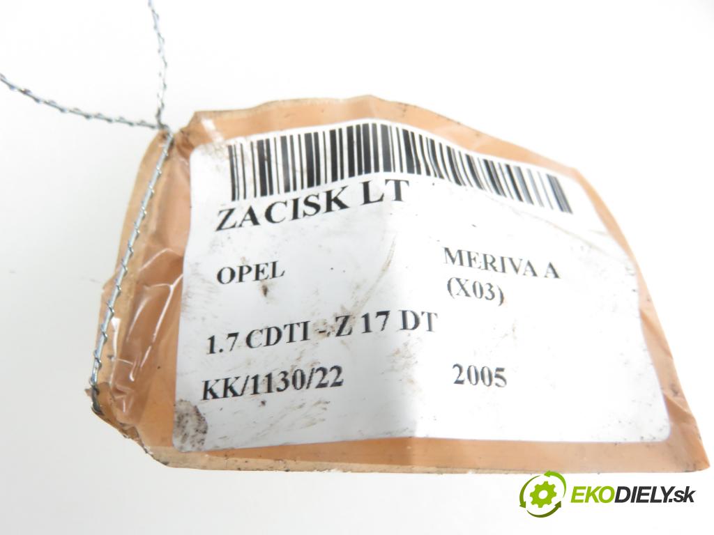 OPEL MERIVA A nadwozie wielkoprzestrzenne (MPV) (X03) MINIVAN 2005 1686,00 Zaciski 1686,00 Brzdič strmeň LT 