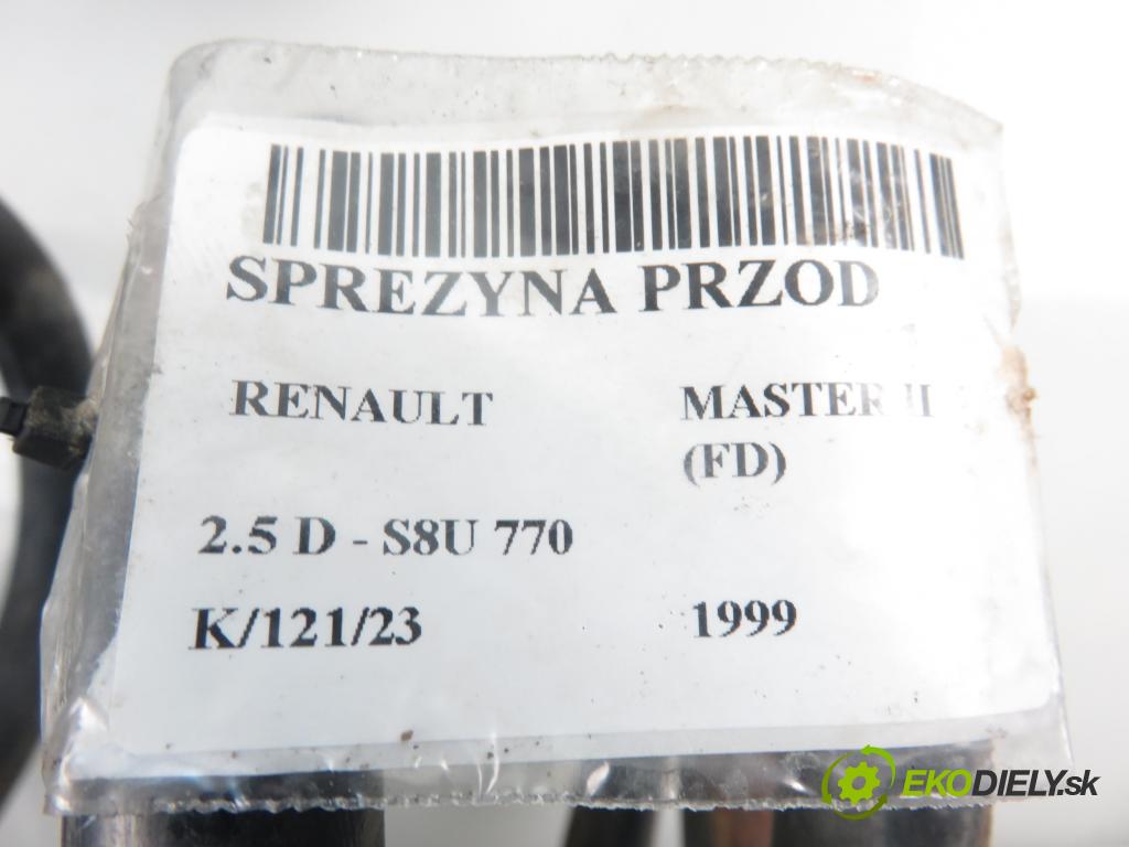 RENAULT MASTER II Skrzynia (FD) BUS 1999 2499,00 Sprężyny zawieszenia 2499,00 Pružina predný 