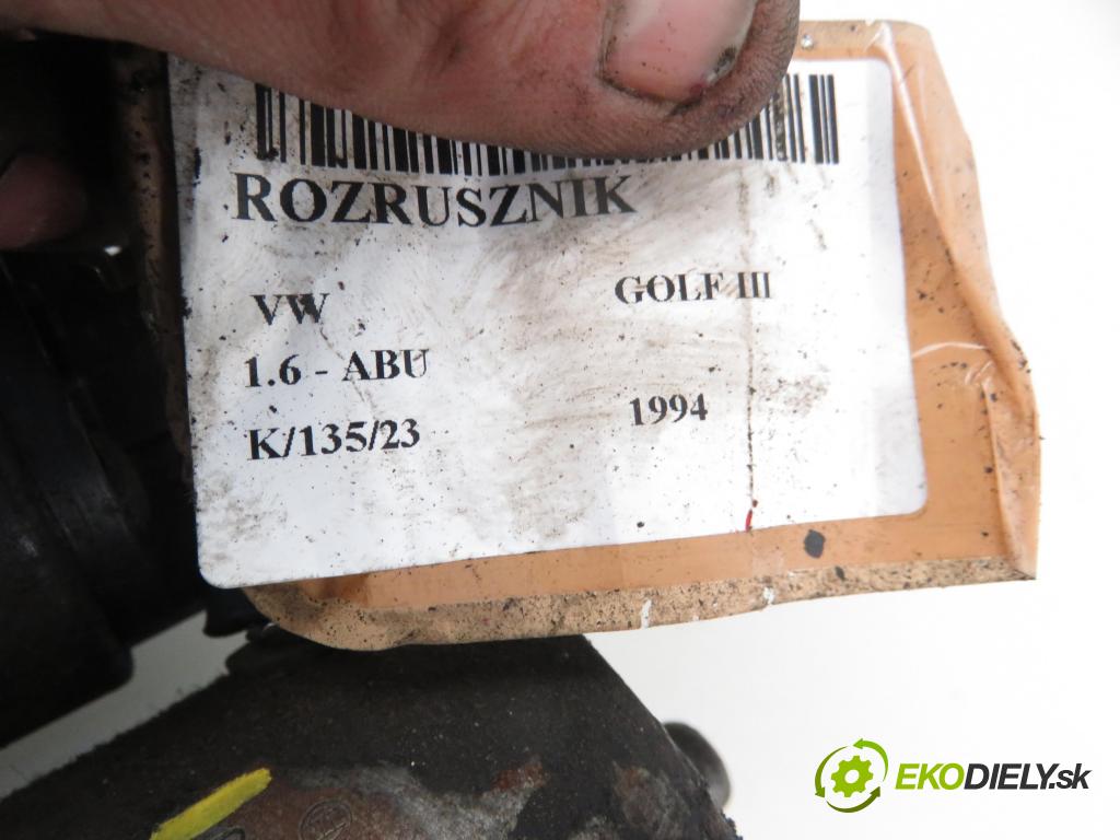 VW GOLF III (1H1) HB 1994 55,00 1.6 - ABU 1598,00 startér 0001107025 ; 036911023S (Startér)