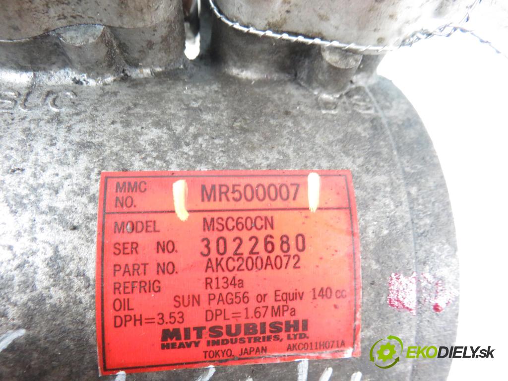 MITSUBISHI CARISMA (DA_) LIFTBACK 2000 1834,00 Kompresory klimatyzacji 1834,00 KOMPRESOR: klimatizace MR500007 (Kompresory)