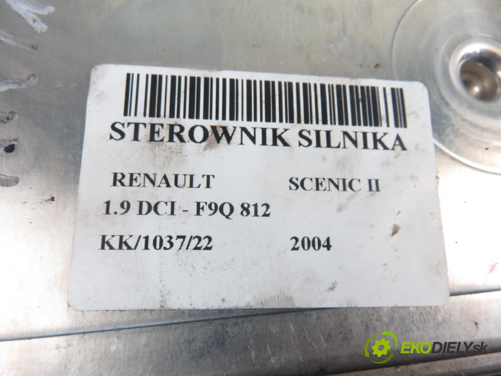RENAULT SCENIC II (JM0/1_) MINIVAN 2004 1870,00 Sterowniki silnika 1870,00 Riadiaca jednotka Motor 0281011549; 8200391966