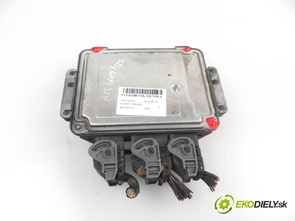RENAULT SCENIC II (JM0/1_) MINIVAN 2004 1870,00 Sterowniki silnika 1870,00 Riadiaca jednotka Motor 0281011549; 8200391966