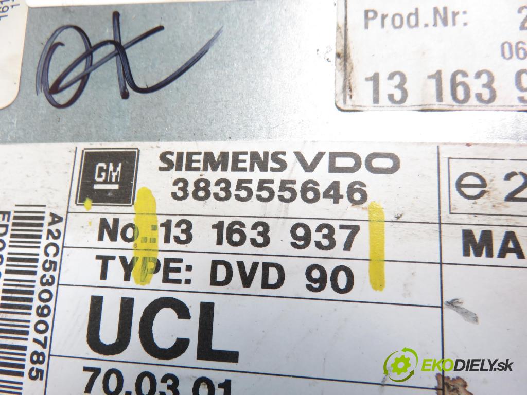 OPEL VECTRA C Kombi (Z02) KOMBI 2006 1910,00 Radioodtwarzacze 1910,00 RADIO CD 13163937; 24461297