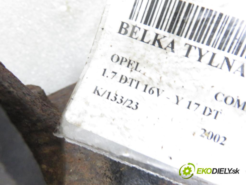 OPEL COMBO Nadwozie pełne/minivan FURGON 2002 1686,00 Belki tylne 1686,00 výztuha zadní část 