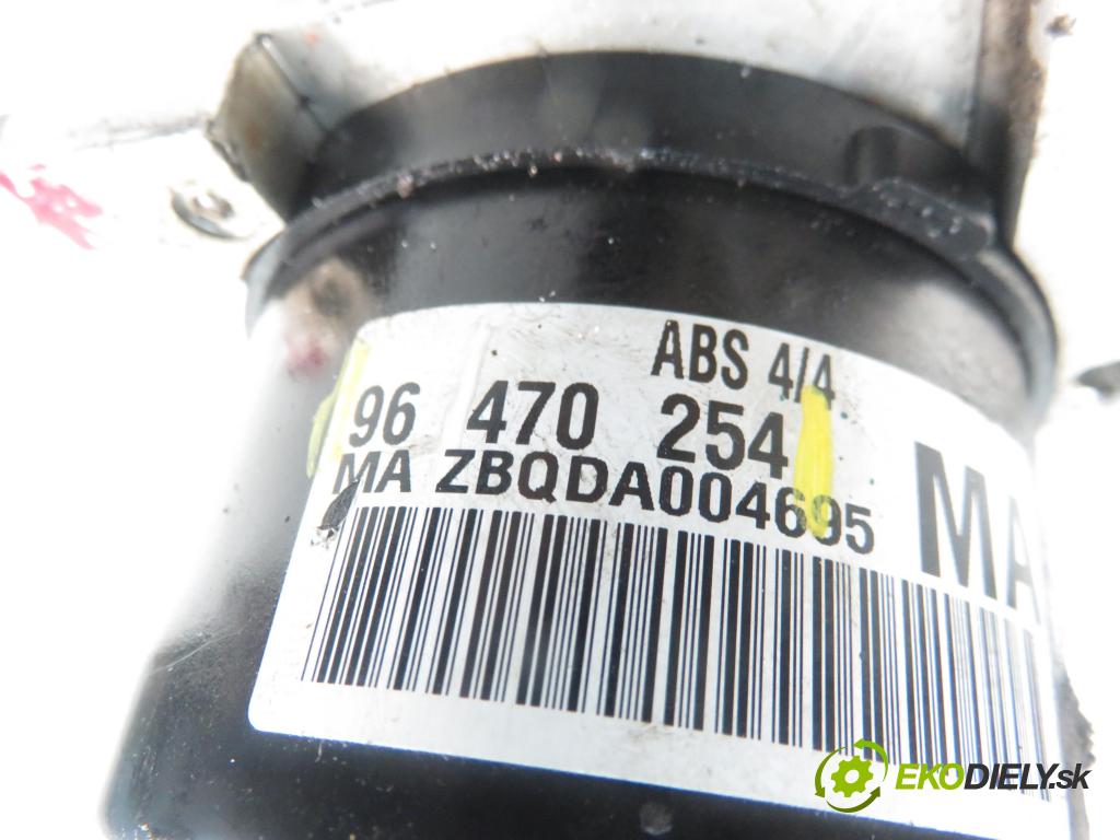 DAEWOO KALOS (KLAS) HB 2004 1150,00 Sterowniki ABS 1150,00 Pumpa ABS 96470261; 96470254 (Pumpy ABS)