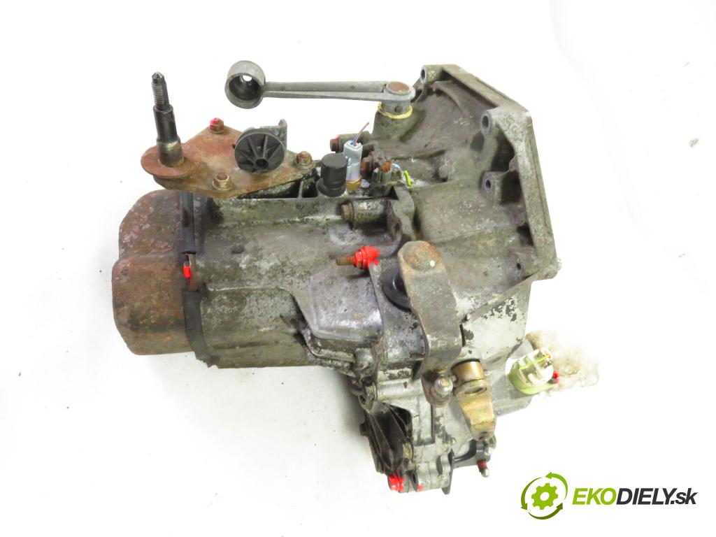 PEUGEOT 206 liftback (2A/C) HB 2003 1124,00 Kompletne skrzynie 1124,00 Prevodovka MANUALNA 20CF10