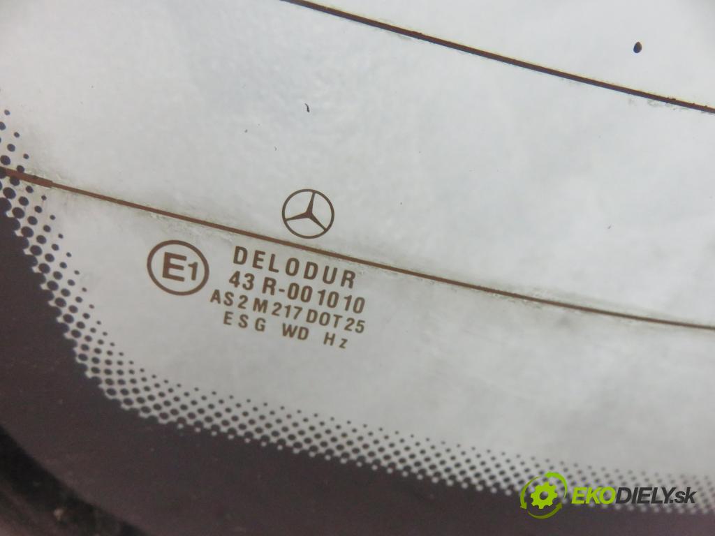 MERCEDES-BENZ Sedan (W124) SEDAN 1986 69,00 250 D 94 - OM 602.912 2497,00 Okno zadné kapota