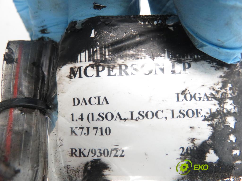 DACIA LOGAN (LS_) SEDAN 2005 1390,00 Sprężyny zawieszenia 1390,00 Pružina predný 