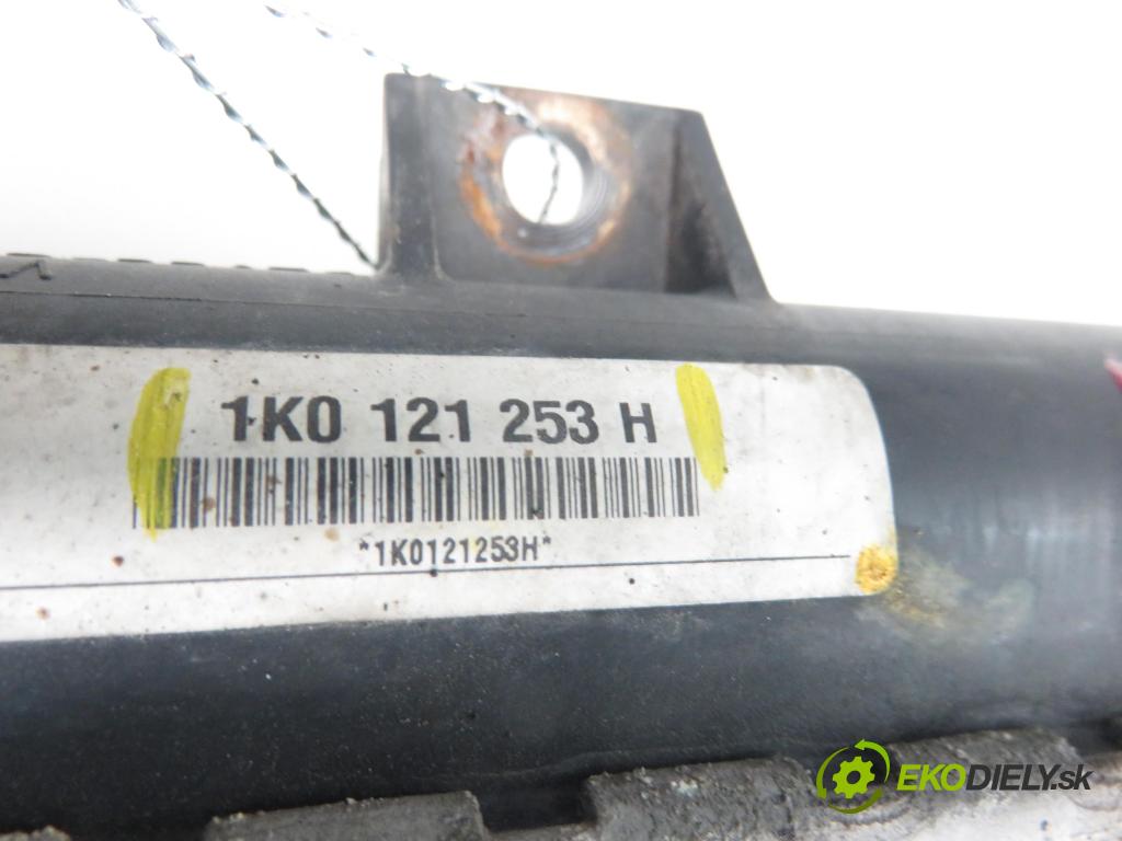 VW PASSAT B6 Variant (3C5) KOMBI 2008 103,00 2.0 TDI CR 16V 140 - CBAB 1968,00 chladič vody 1K0121253H