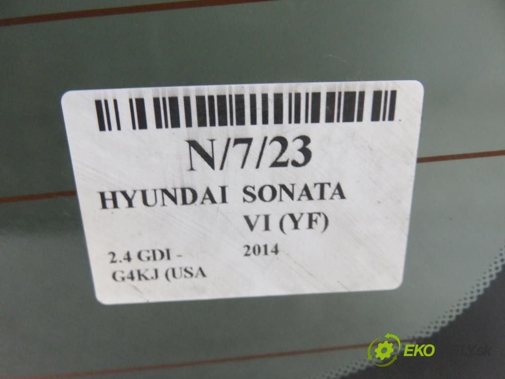 HYUNDAI SONATA VI (YF) SEDAN 2014 148,00 2.4 GDI - G4KJ (USA 201) 2359,00 Okno zadná sedan 