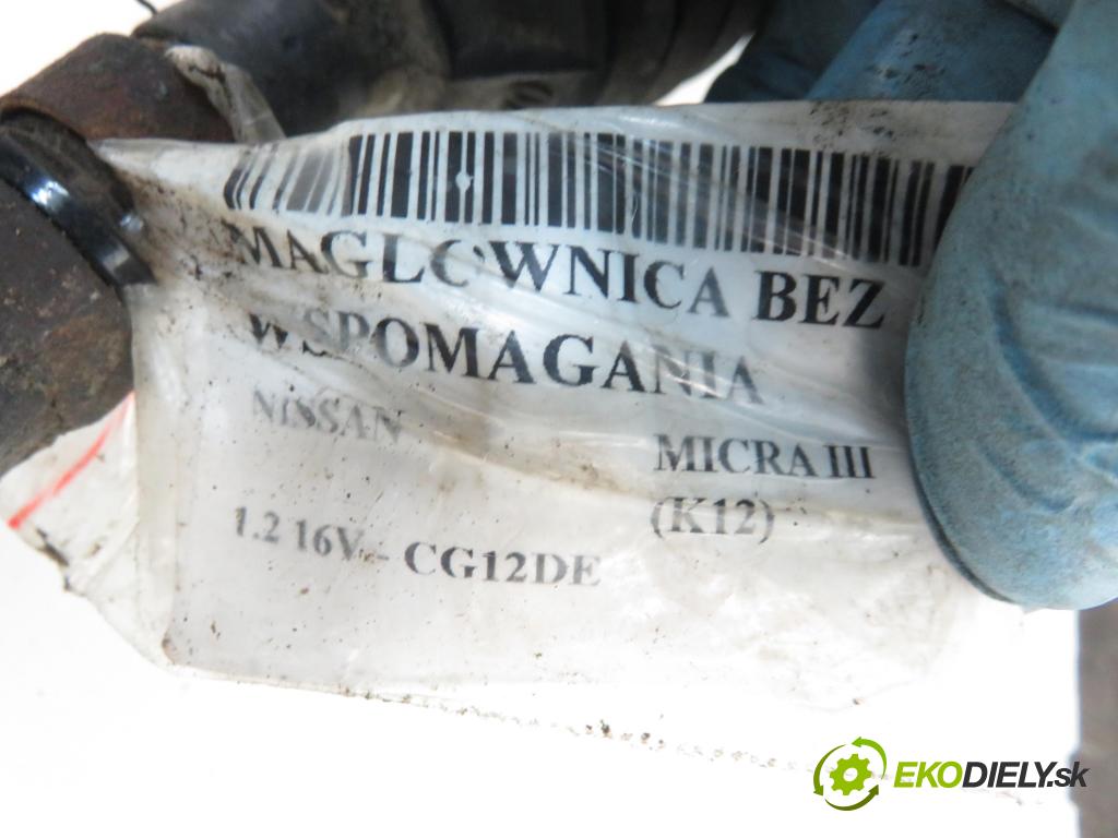 NISSAN MICRA III (K12) HB 2003 1240,00 Przekładnie kierownicze 1240,00 Riadenie BEZ servočerpadlo