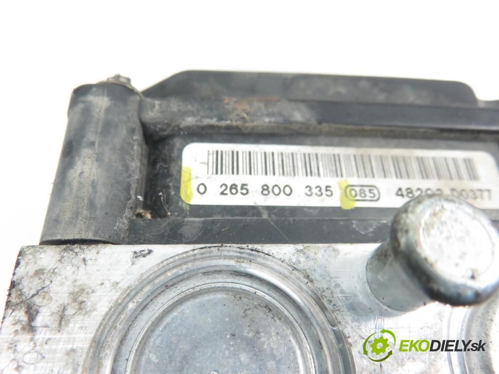 RENAULT CLIO II (BB_, CB_) HB 2004 1461,00 Sterowniki ABS 1461,00 Pumpa ABS 8200229137; 0266231338; 0265800335 (Pumpy ABS)