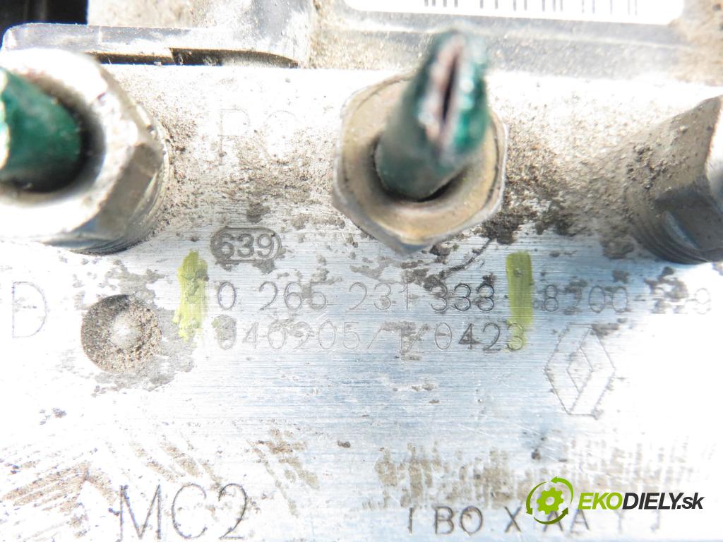 RENAULT CLIO II (BB_, CB_) HB 2004 1461,00 Sterowniki ABS 1461,00 Pumpa ABS 8200229137; 0266231338; 0265800335 (Pumpy ABS)