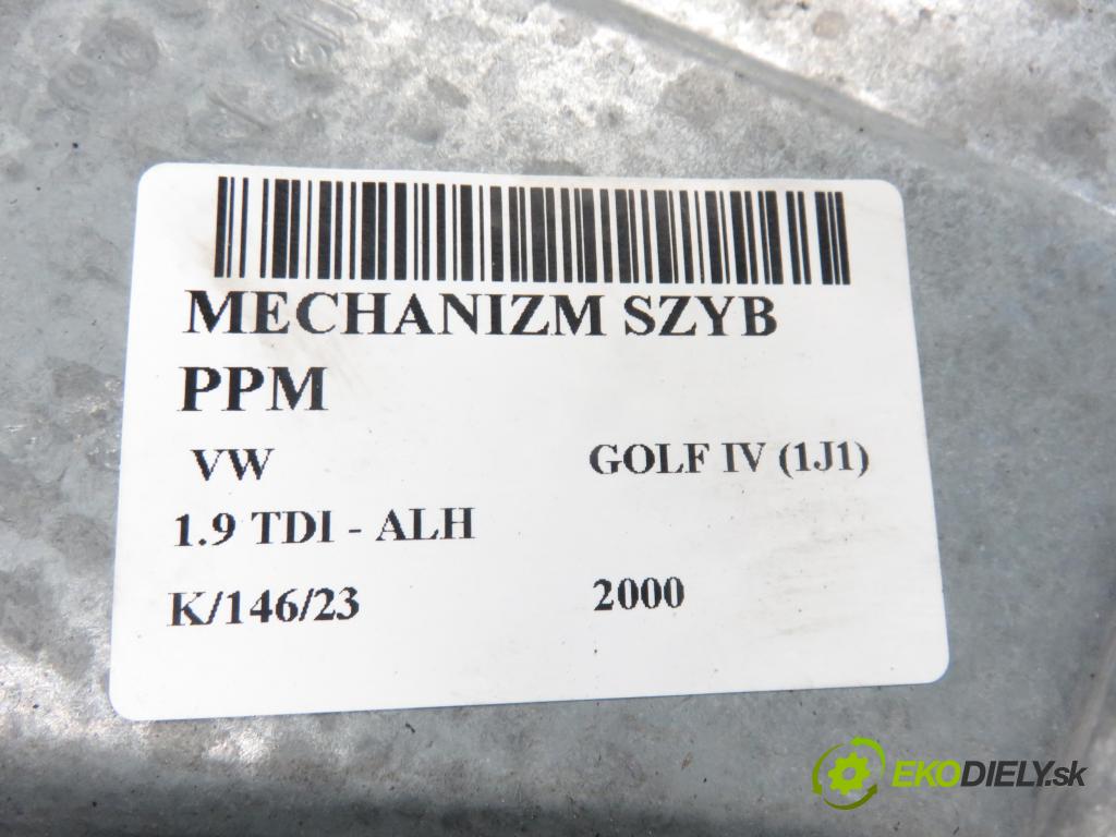 VW GOLF IV (1J1) HB 2000 1896,00 Podnośniki szyb 1896,00 mechanismus oken PPM 1J4837730N