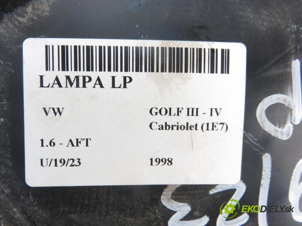 VW GOLF IV Cabriolet (1E7) CABRIO 1998 74,00 1.6 - AFT 1595,00 Svetlo PP 
