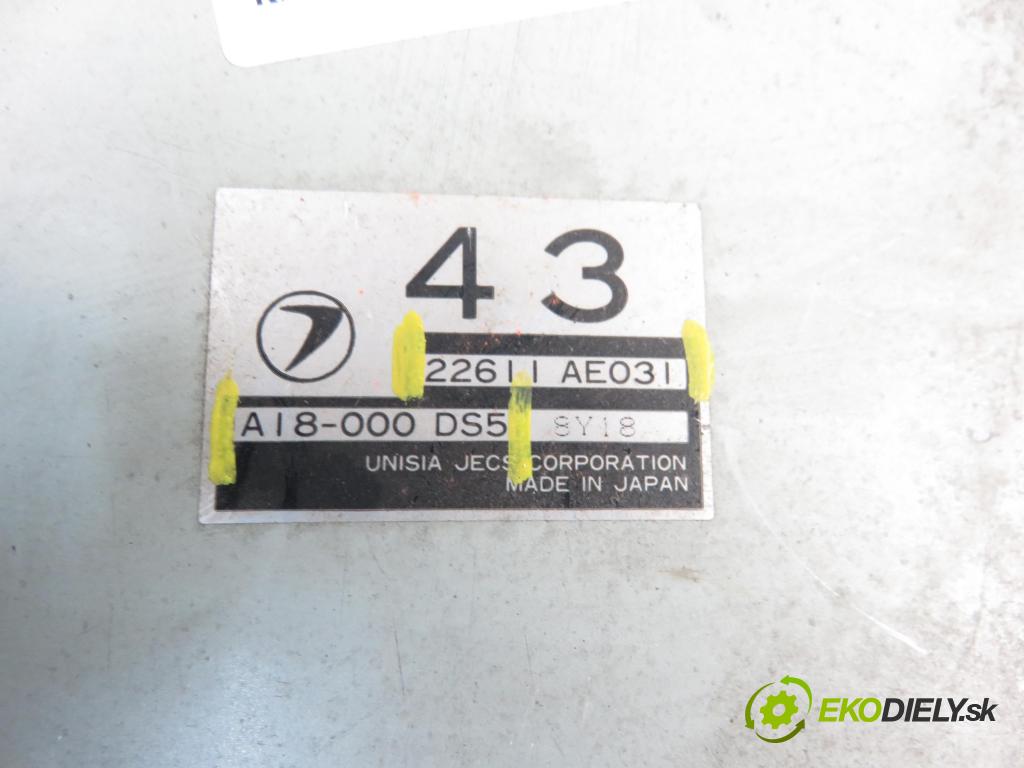 SUBARU LEGACY III Kombi (BH) KOMBI 1999 1994,00 Sterowniki silnika 1994,00 Riadiaca jednotka Motor 22611AE031; A18000DS5