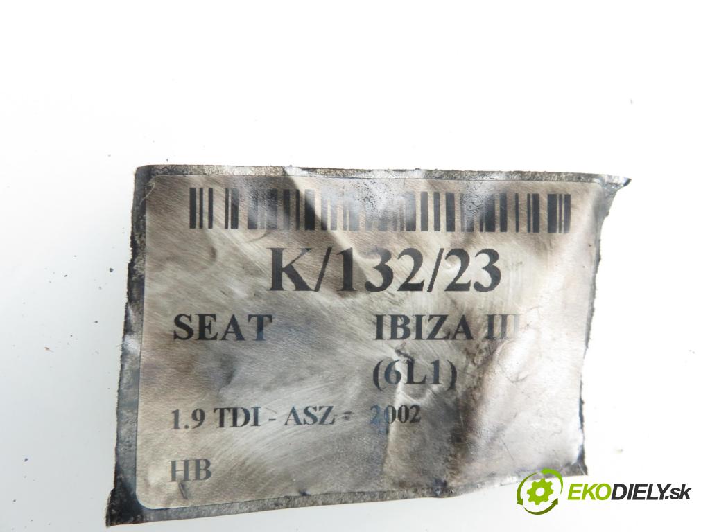 SEAT IBIZA III (6L1) HB 2002 1896,00 Pozostałe 1896,00 RIADOK: EGR 038131521BT