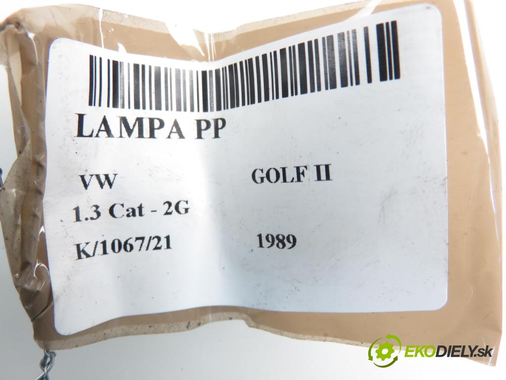 VW GOLF II (19E, 1G1) HB 1989 1272,00 Lampy przednie 1272,00 Svetlo PP 