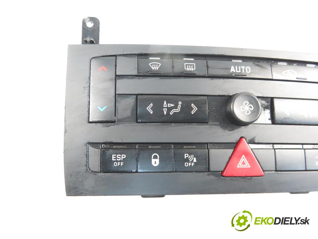 CITROEN C6 (TD_) FASTBACK 2007 2720,00 Panele sterowania, przełączniki 2720,00 Panel kúrenia KLIMATRONIK 96573328; 96498324; 96498317
