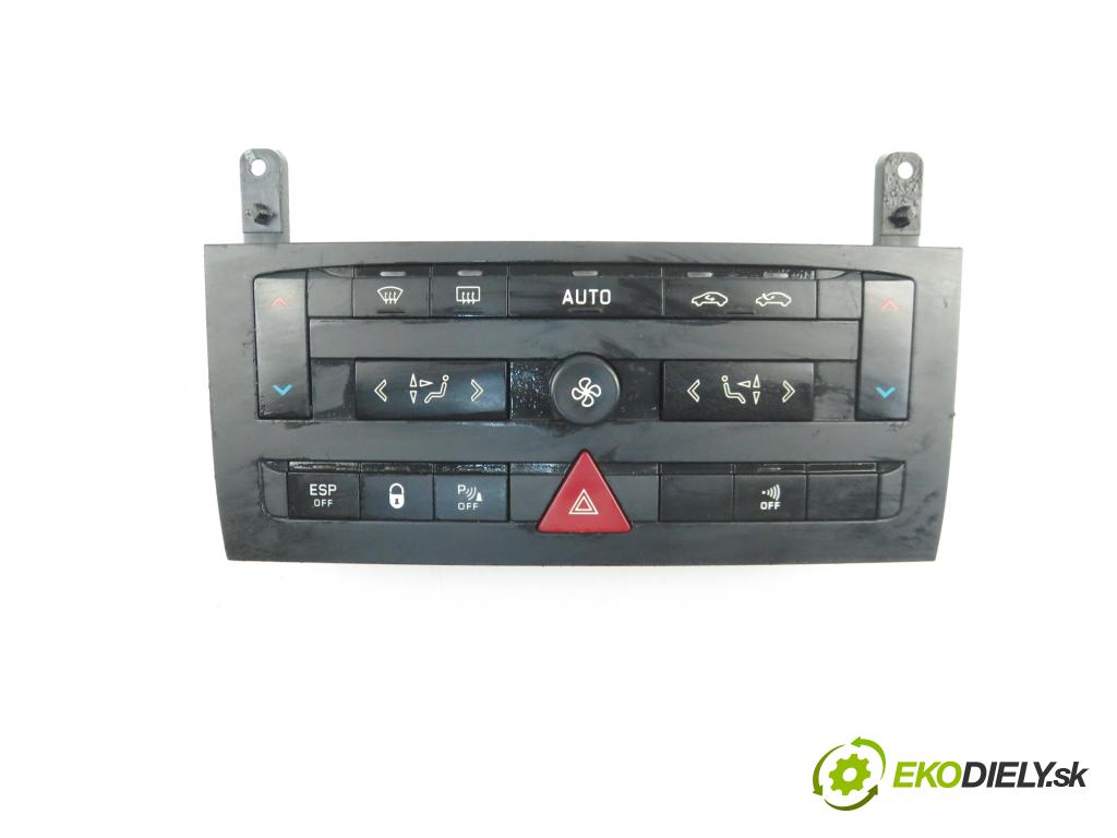 CITROEN C6 (TD_) FASTBACK 2007 2720,00 Panele sterowania, przełączniki 2720,00 Panel kúrenia KLIMATRONIK 96573328; 96498324; 96498317