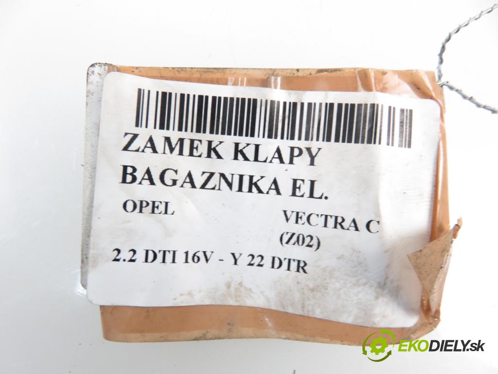 OPEL VECTRA C (Z02) SEDAN 2002 92,00 2.2 DTI 16V 125 - Y 22 DTR 2172,00 zámok dveří kufr EL. 495072894