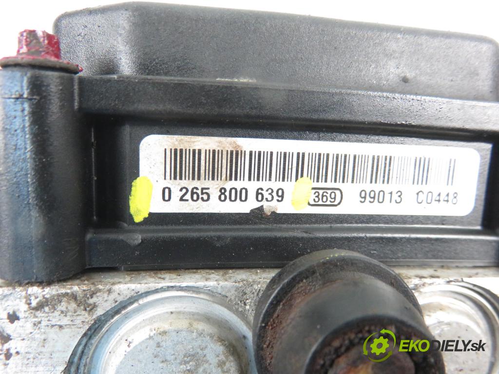 HYUNDAI i30 Kombi (FD) KOMBI 2010 1591,00 Sterowniki ABS 1591,00 Pumpa ABS 0265281956; 589202L300; 0265800639 (Pumpy ABS)