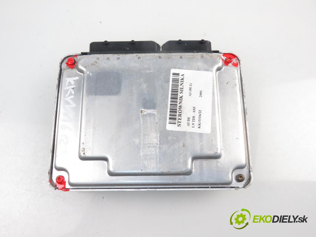 AUDI A3 (8L1) HB 2001 1896,00 Sterowniki silnika 1896,00 Riadiaca jednotka Motor 0281010308; 038906019CK