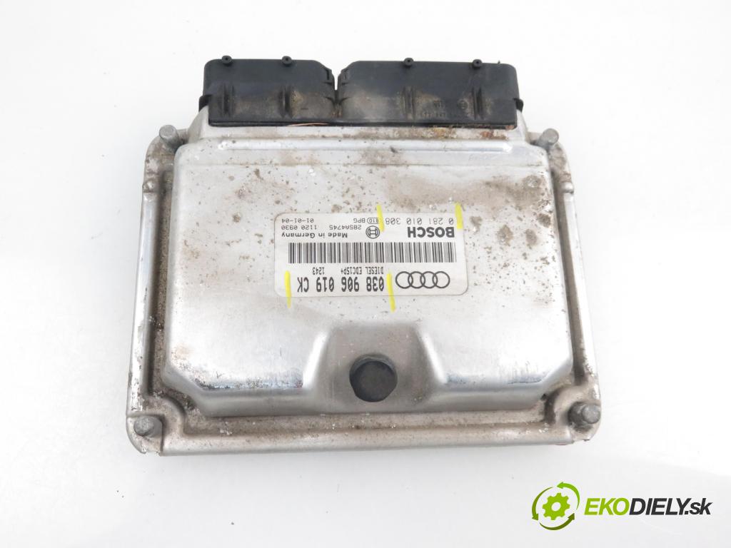 AUDI A3 (8L1) HB 2001 1896,00 Sterowniki silnika 1896,00 Riadiaca jednotka Motor 0281010308; 038906019CK