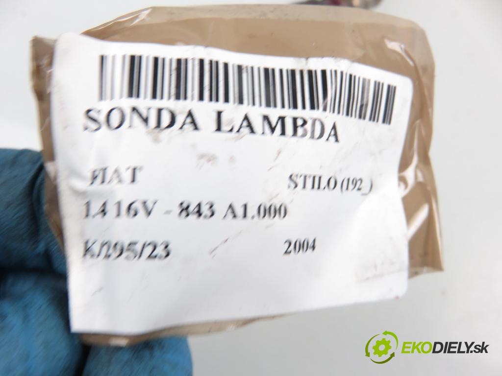 FIAT STILO (192_) HB 2004 1368,00 Sondy lambda 1368,00 sonda lambda 0ZA532A3 (Lambda sondy)