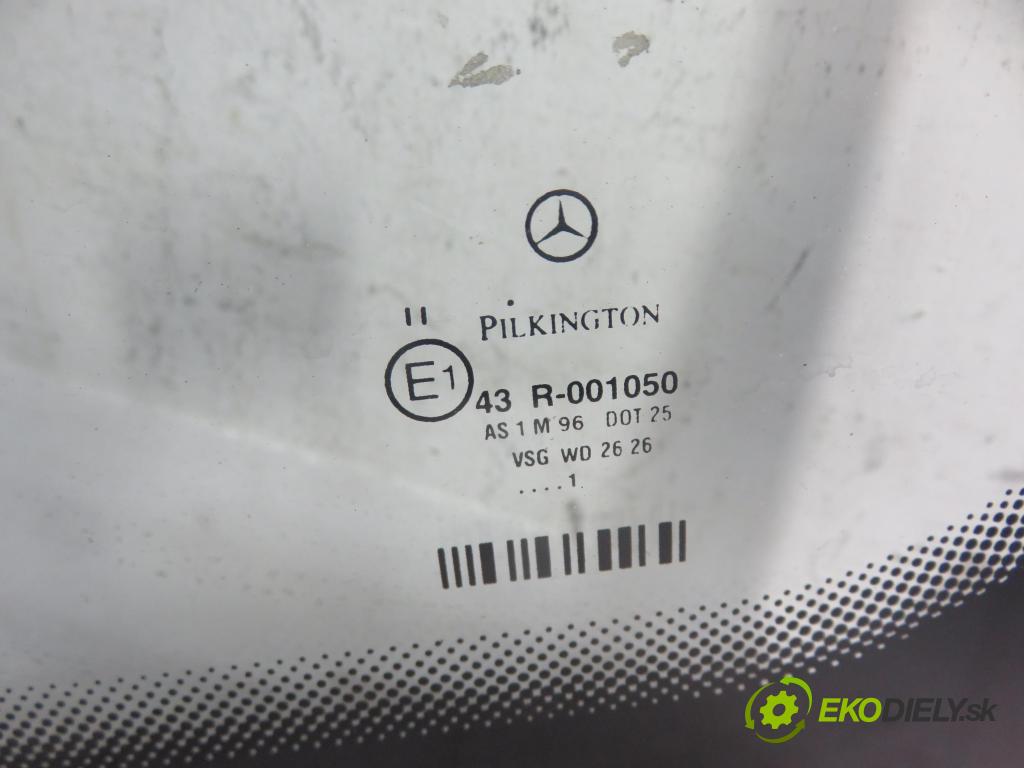 MERCEDES-BENZ KLASA S (W220) SEDAN 2002 145,00 S 320 CDI 197 - OM 613.960 3222,00 Okno čelná 