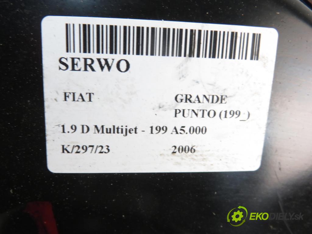FIAT GRANDE PUNTO (199_) HB 2006 1910,00 Serwa hamulca 1910,00 Posilovač 0204051112; 55701417 (Servočerpadlá, pumpy riadenia)