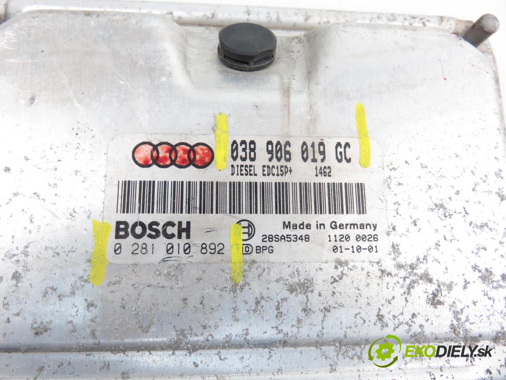FORD GALAXY (WGR) MINIVAN 2005 1896,00 Sterowniki silnika 1896,00 Riadiaca jednotka Motor 0281010892; 038906019GC