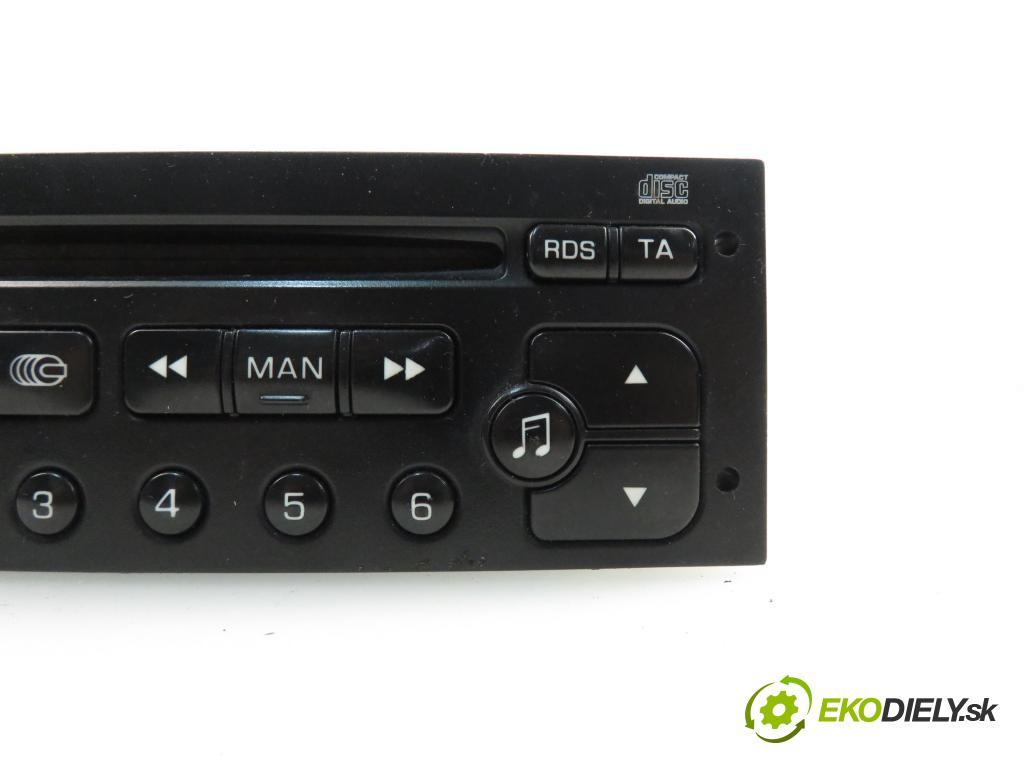 PEUGEOT 206 liftback (2A/C) HB 2007 1398,00 Radioodtwarzacze 1398,00 RADIO CD 96627712XT