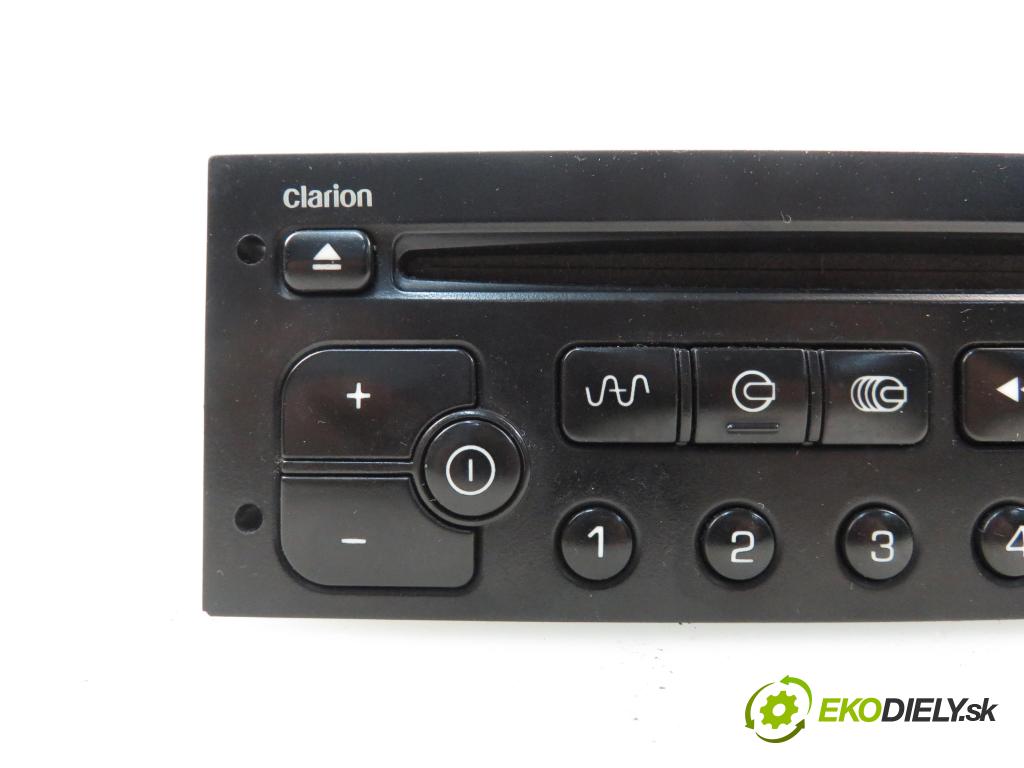 PEUGEOT 206 liftback (2A/C) HB 2007 1398,00 Radioodtwarzacze 1398,00 RADIO CD 96627712XT
