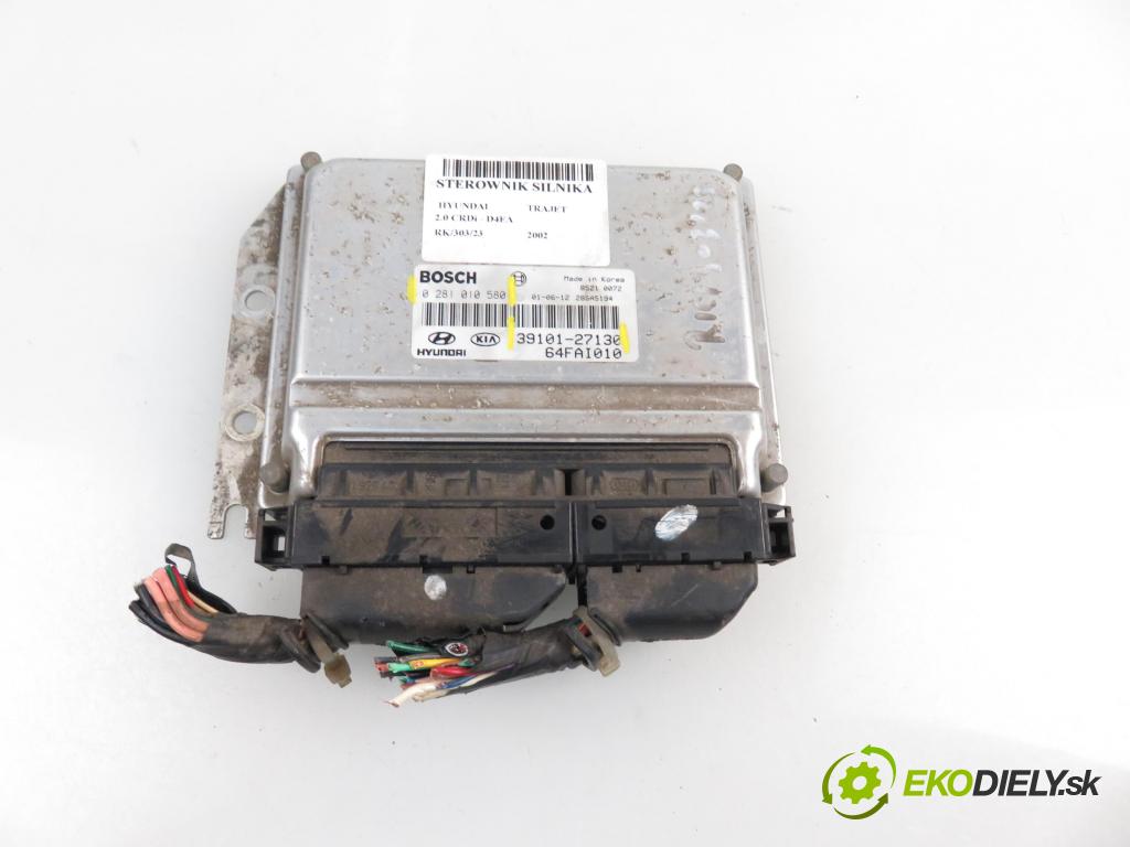HYUNDAI TRAJET (FO) MINIVAN 2002 1991,00 Sterowniki silnika 1991,00 Riadiaca jednotka Motor 0281010580; 3910127130