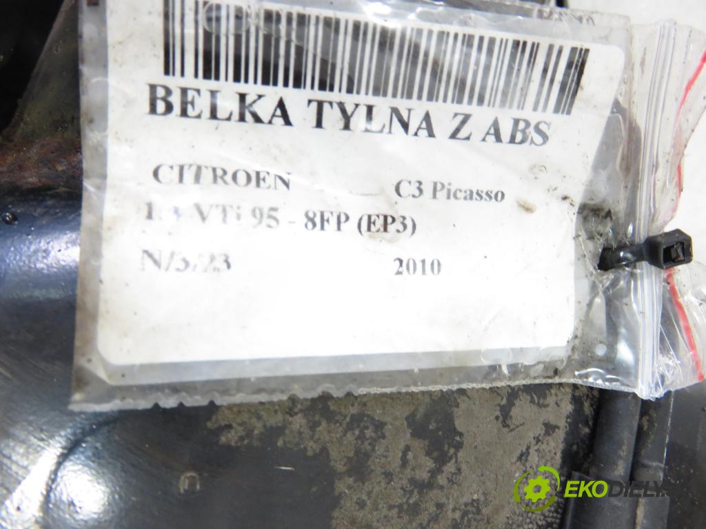 CITROEN C3 Picasso MINIVAN 2010 1397,00 Belki tylne 1397,00 výztuha zadní část ABS