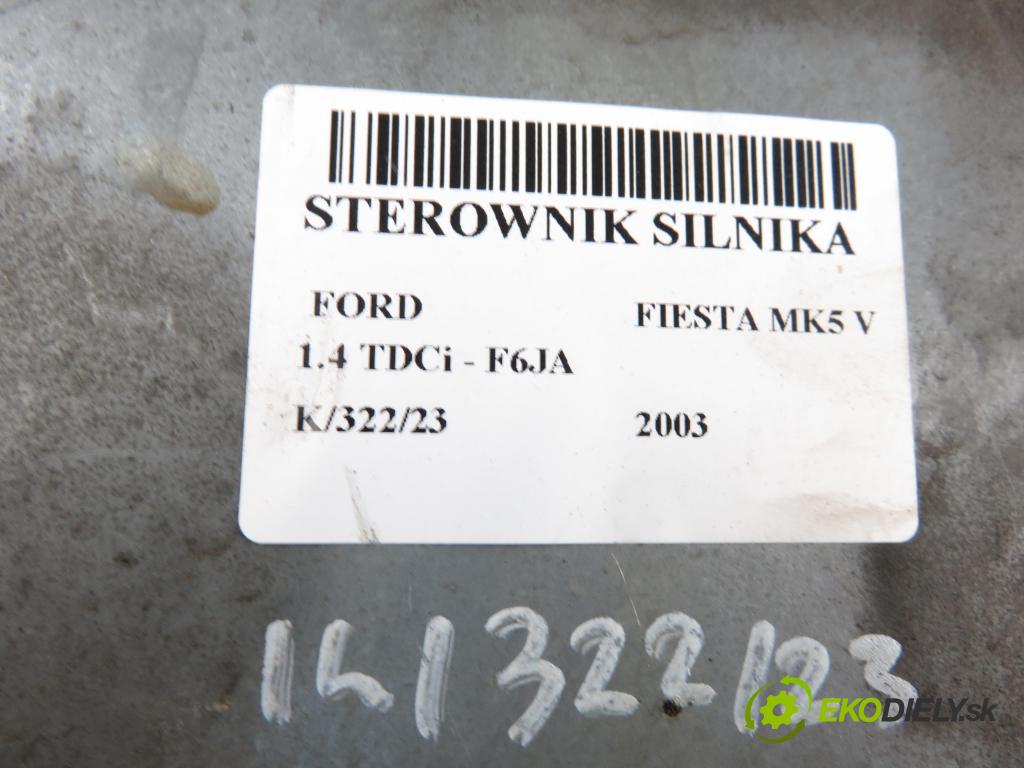 FORD FIESTA V (JH_, JD_) HB 2003 1399,00 Sterowniki silnika 1399,00 Riadiaca jednotka Motor 5WS40069AT; 3S6112A650LA