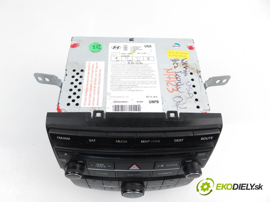 HYUNDAI SONATA VI (YF) SEDAN 2014 2359,00 Radioodtwarzacze 2359,00 RADIO CD 965603Q400