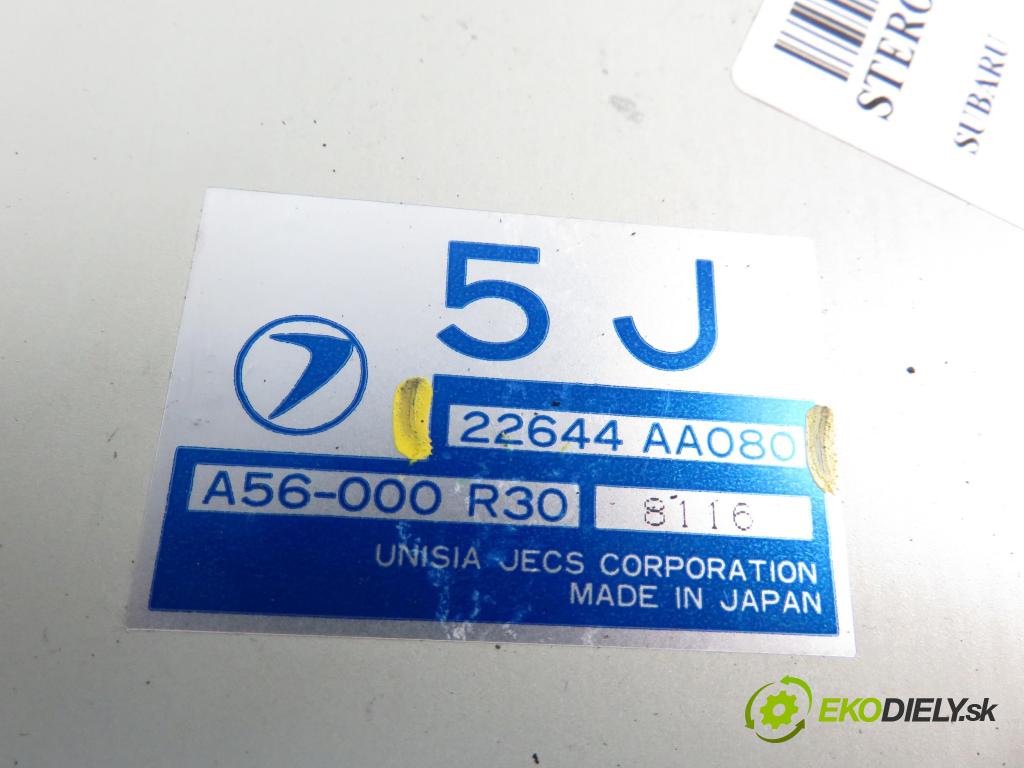 SUBARU LEGACY II Kombi (BG) KOMBI 1998 1994,00 Sterowniki silnika 1994,00 Riadiaca jednotka Motor 22644AA080