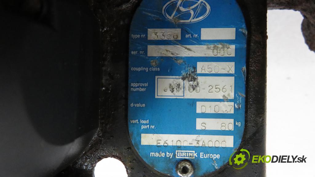 HYUNDAI TRAJET (FO) MINIVAN 2002 1991,00 Kompletne haki holownicze (belka + kula) 1991,00 Hák