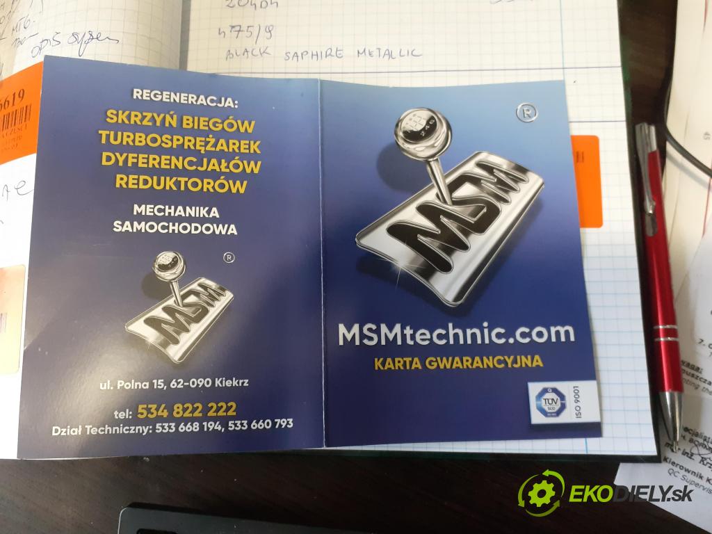 BMW X3 (E83) SUV 2006 110,00 2.0 d 150 - M47 D20 (204D4) 1995,00 Prevodovka MANUALNA HRD ; ATC400
