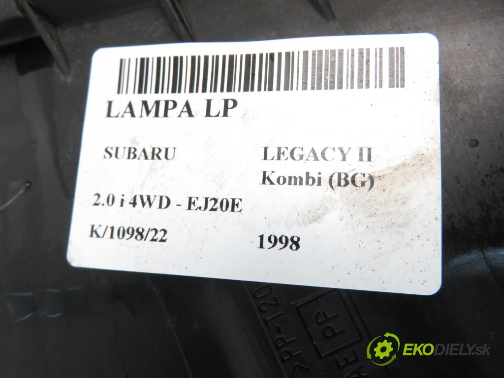 SUBARU LEGACY II Kombi (BG) KOMBI 1998 1994,00 Lampy przednie 1994,00 Svetlo LP 10020580