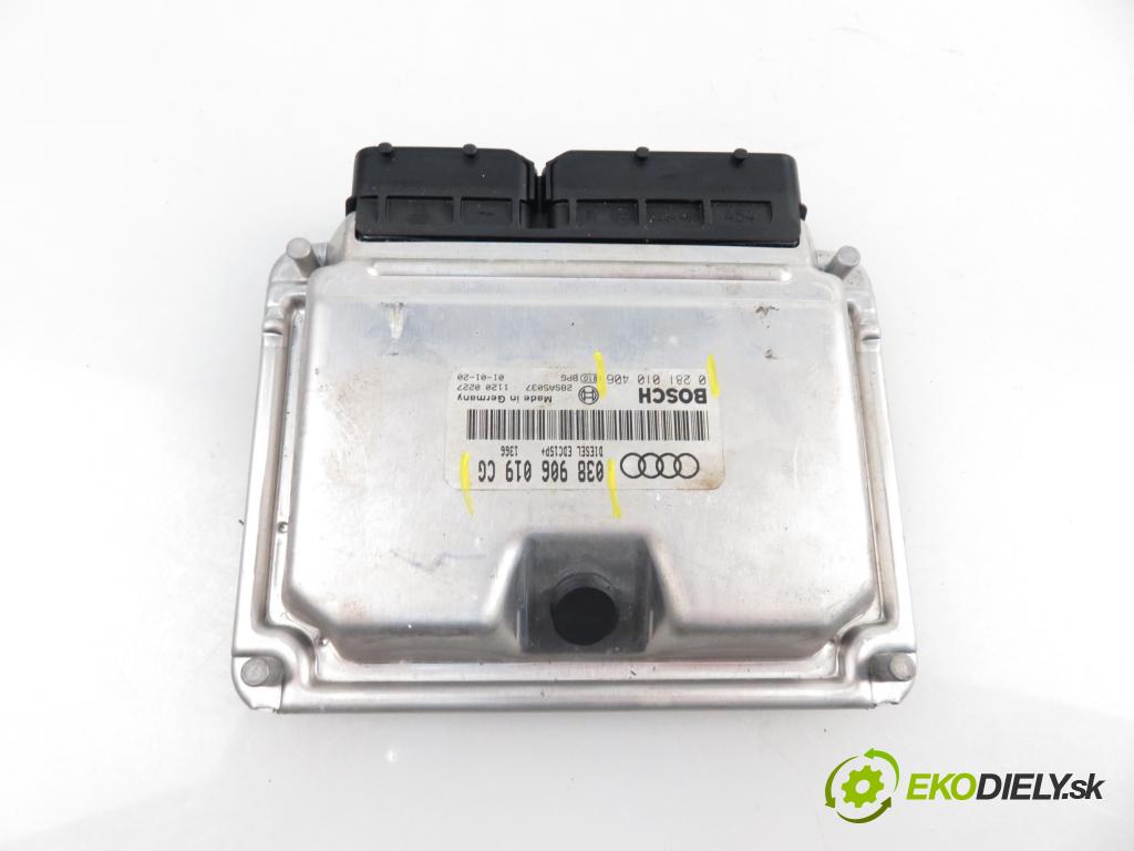 AUDI A4 (8E2, B6) SEDAN 2001 1896,00 Sterowniki silnika 1896,00 Riadiaca jednotka Motor 0281010406; 038906019CG