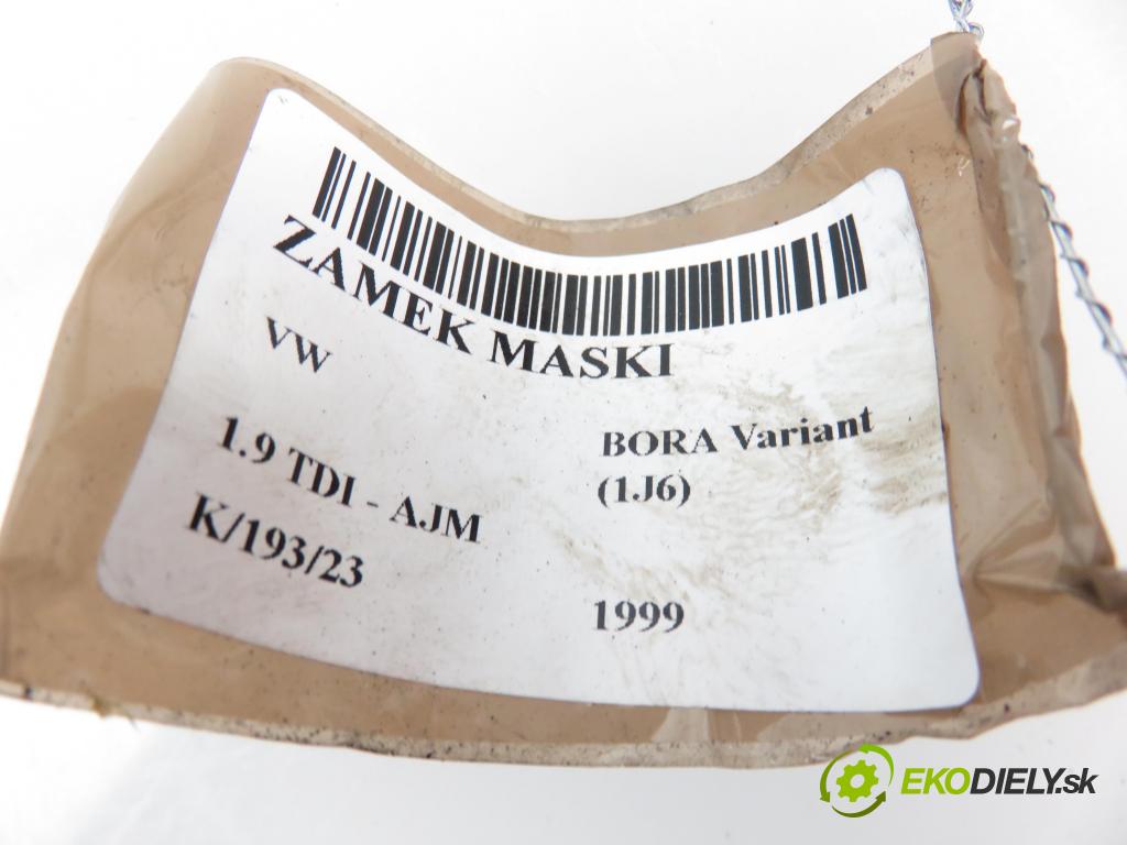 VW BORA Variant (1J6) KOMBI 1999 1896,00 Zamki 1896,00 zámok kapoty 1J0823509; 1J0823509B