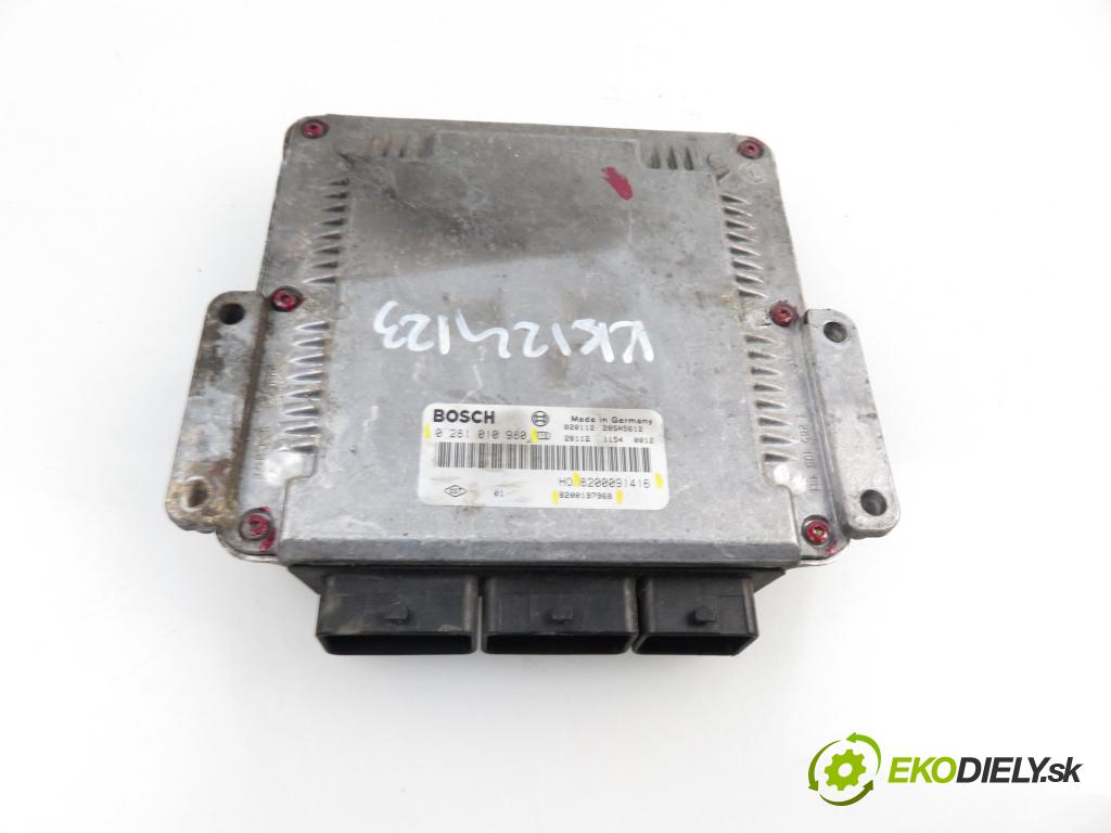 RENAULT SCENIC I (JA0/1_) SUV 2002 1870,00 Sterowniki silnika 1870,00 Riadiaca jednotka Motor 0281010980; 8200091416; 8200197968