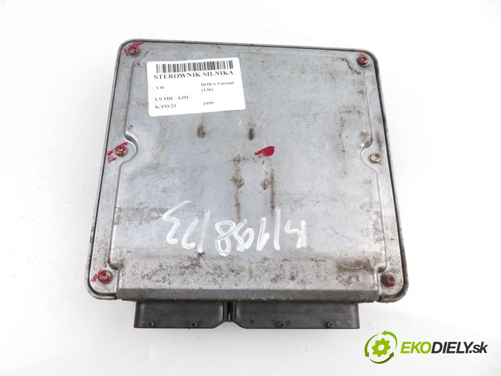 VW BORA Variant (1J6) KOMBI 1999 1896,00 Sterowniki silnika 1896,00 Riadiaca jednotka Motor 0281001910; 038906019H