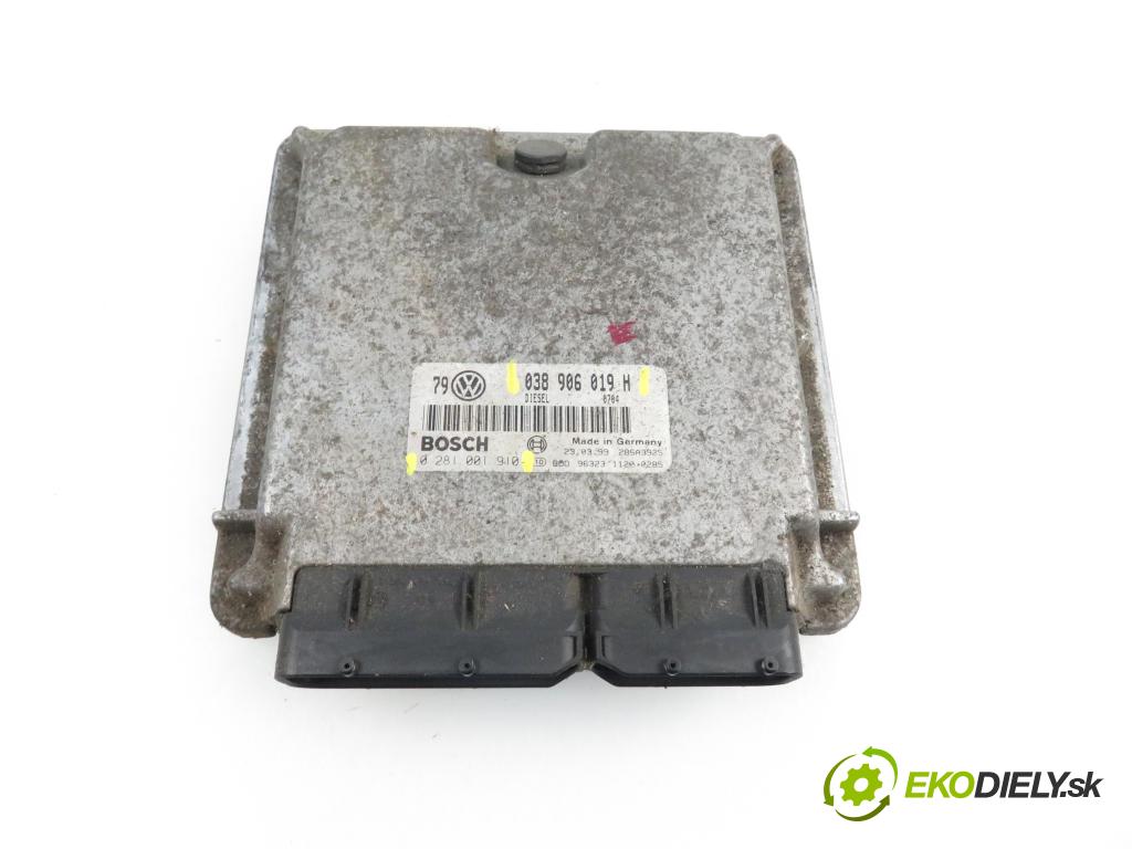 VW BORA Variant (1J6) KOMBI 1999 1896,00 Sterowniki silnika 1896,00 Riadiaca jednotka Motor 0281001910; 038906019H