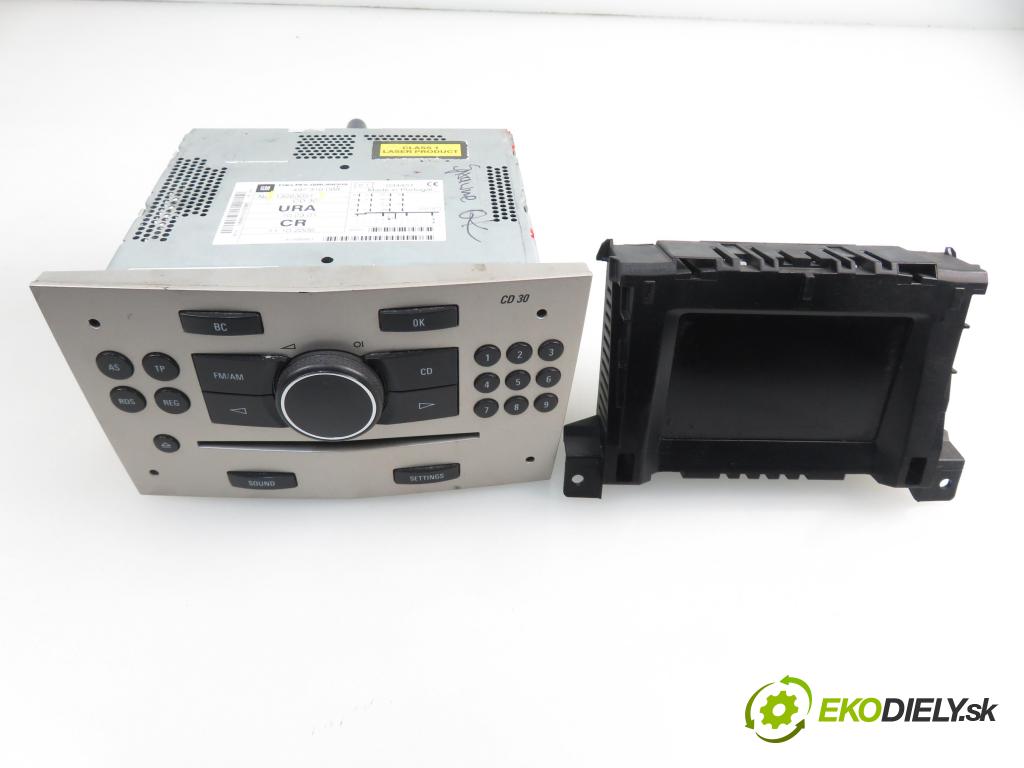OPEL ZAFIRA B (A05) MINIVAN 2008 1598,00 Radioodtwarzacze 1598,00 RADIO CD 13263051; 13276999